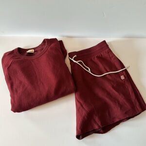 Homage matching set , shorts and sweatshirt top sold together. Size xl